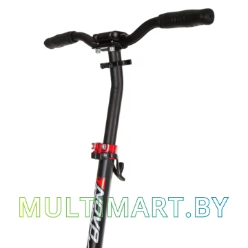 Самокат Novatrack Deft Pro New 230FS.DEFT.BBK22 (черный/красный, 2022) картинка 5
